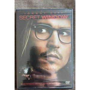 Secret Window (DVD) NEW - Johnny Depp -  Some Windows Should Never Be Open